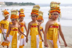 Детска церемония на остров Бали