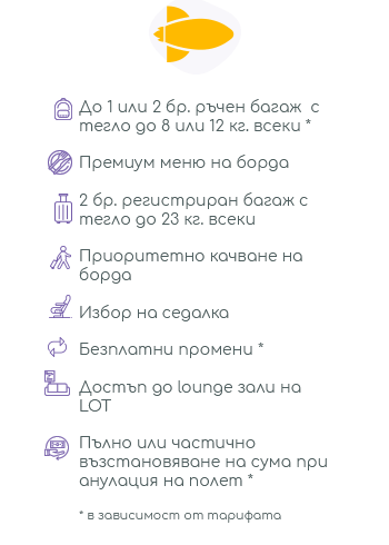 Usit LOT Premium Economy