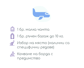 Ryanair - тарифа Regular