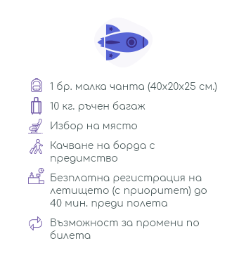 Ryanair - тарифа Flexi Plus