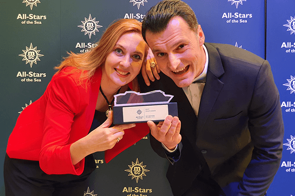 Награда за най-много продажби на MSC Cruises в България