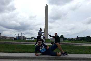 Work and Travel USA на Мария, Washington memorial